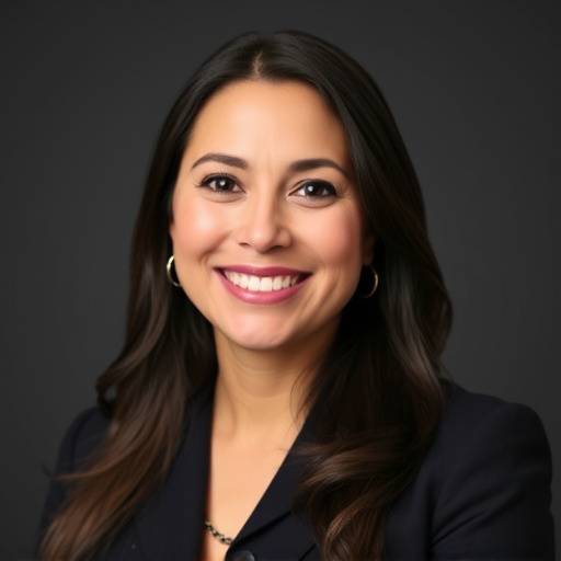 Retrato de Elena Rodriguez, CEO de una empresa tecnol&oacute;gica.